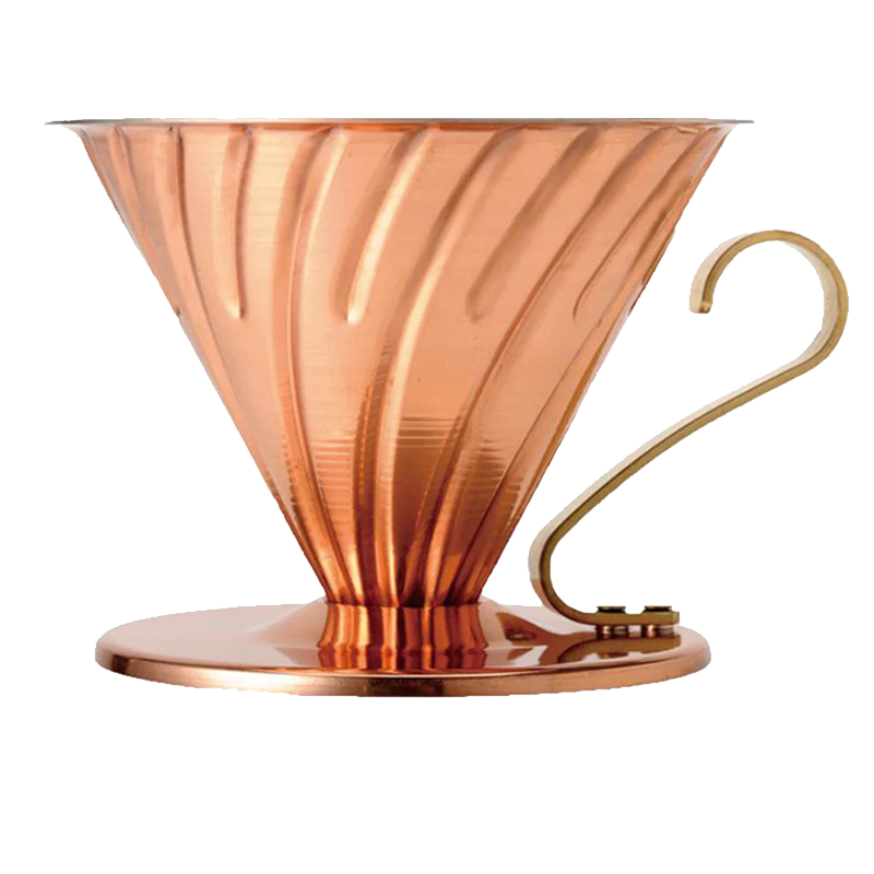 V60 Kaffedrypper, kobber 02