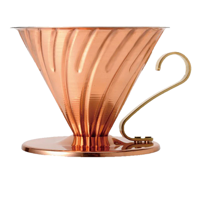 V60 Kaffedrypper, kobber 02
