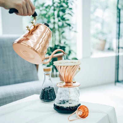 V60 Kaffedrypper, kobber 02