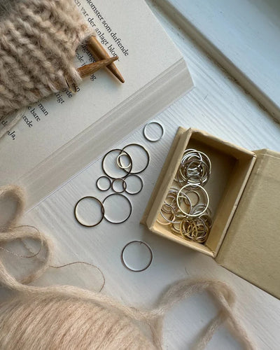 Maskemarkører, stitch markers, runde