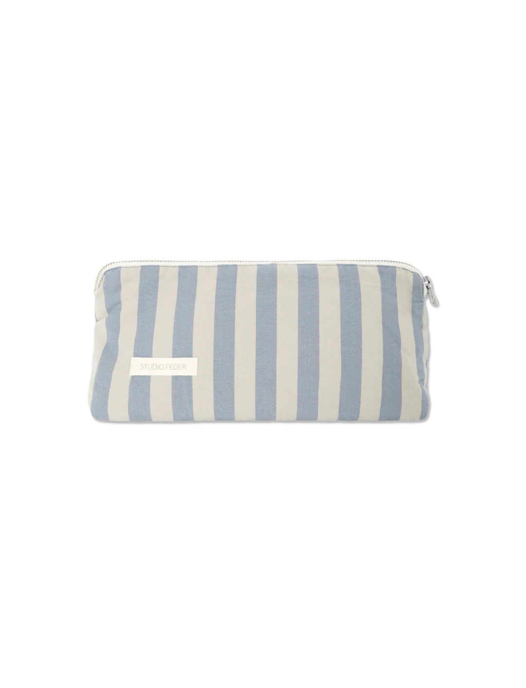 CELIA TOILETTASKE, PALE BLUE STRIPE