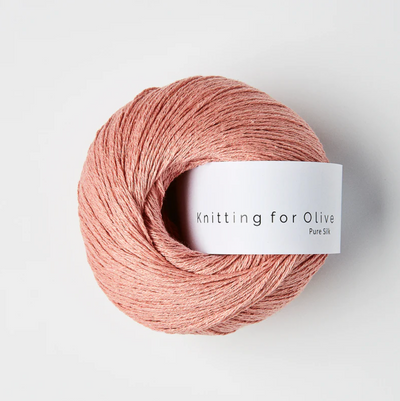 Pure Silk Garn, Rabarbersaft