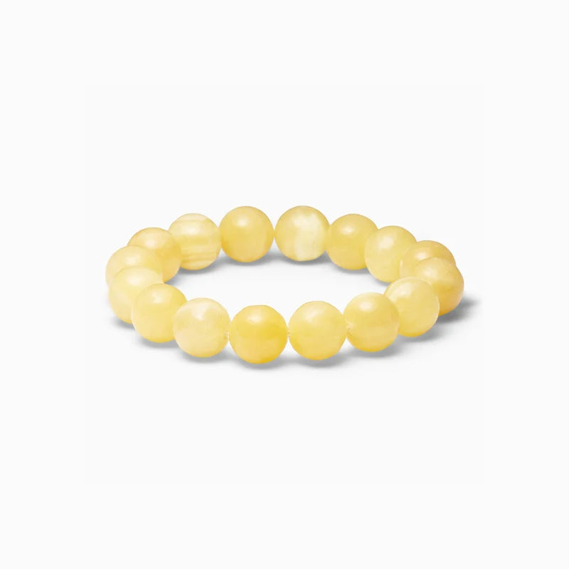 Armbånd, Velvære, Chunky Gul Jade