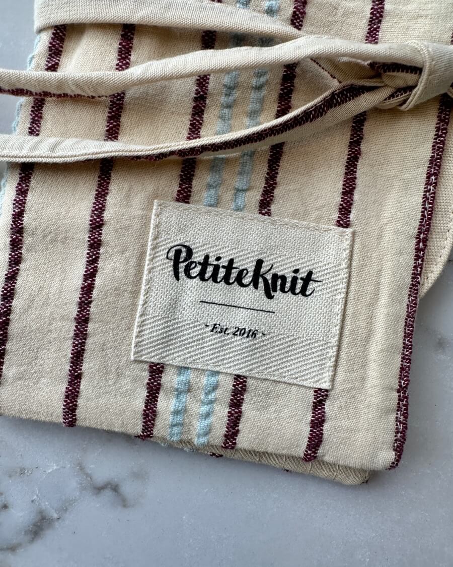 Knitter's Needle Case, Striped Seerstrucker