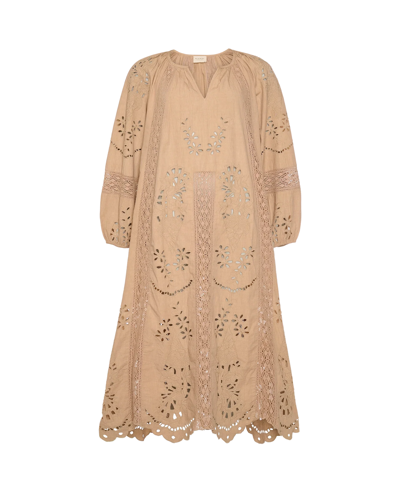 Mila Kjole, Beige
