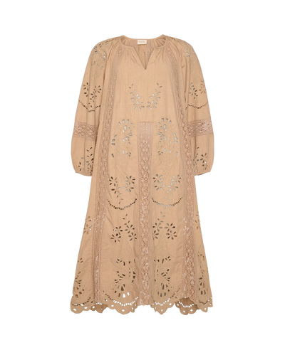 Mila Kjole, Beige