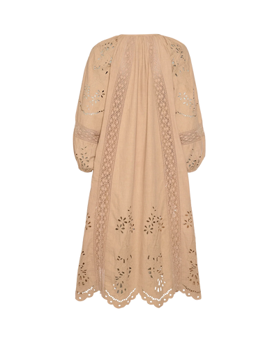 Mila Kjole, Beige