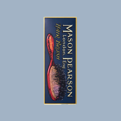 Hårbørste, Popular Bristle & Nylon, Light Cherry Wood