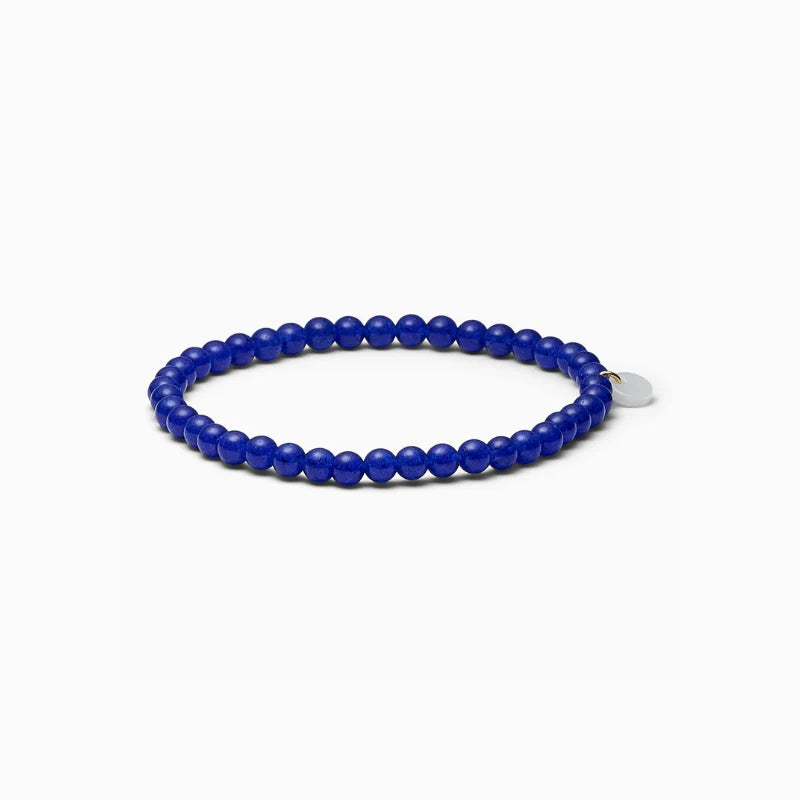 Smalt Krystal Armbånd, Lapis Lazuli
