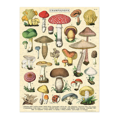 Mini Puslespil, Mushrooms, 240 brikker