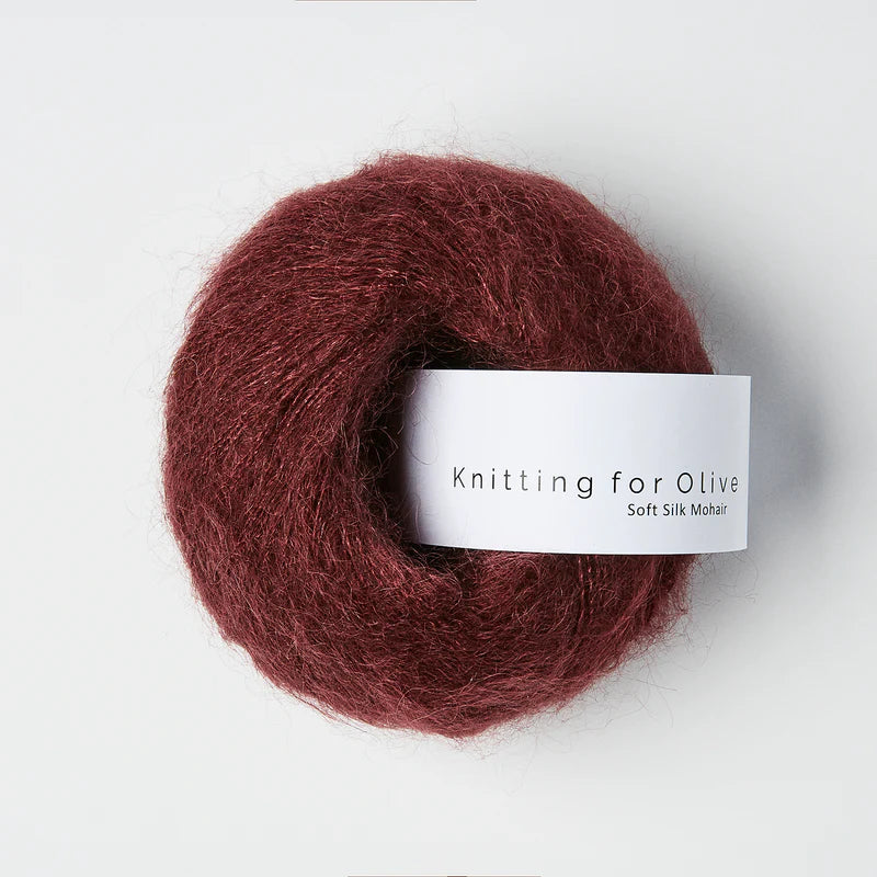 Soft Silk Mohair, Bordeaux