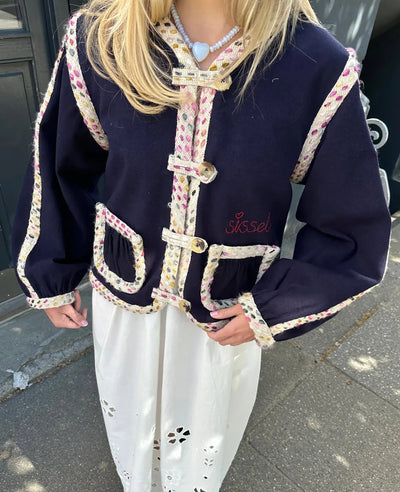 Como Jakke, Marineblå