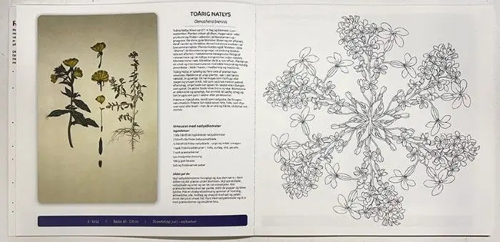 Malebog, Spiselige Blomster