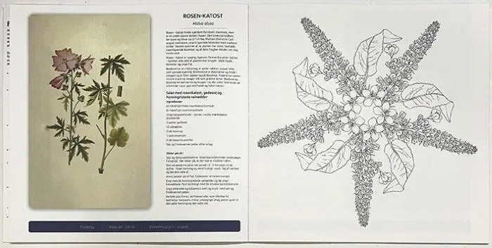 Malebog, Spiselige Blomster