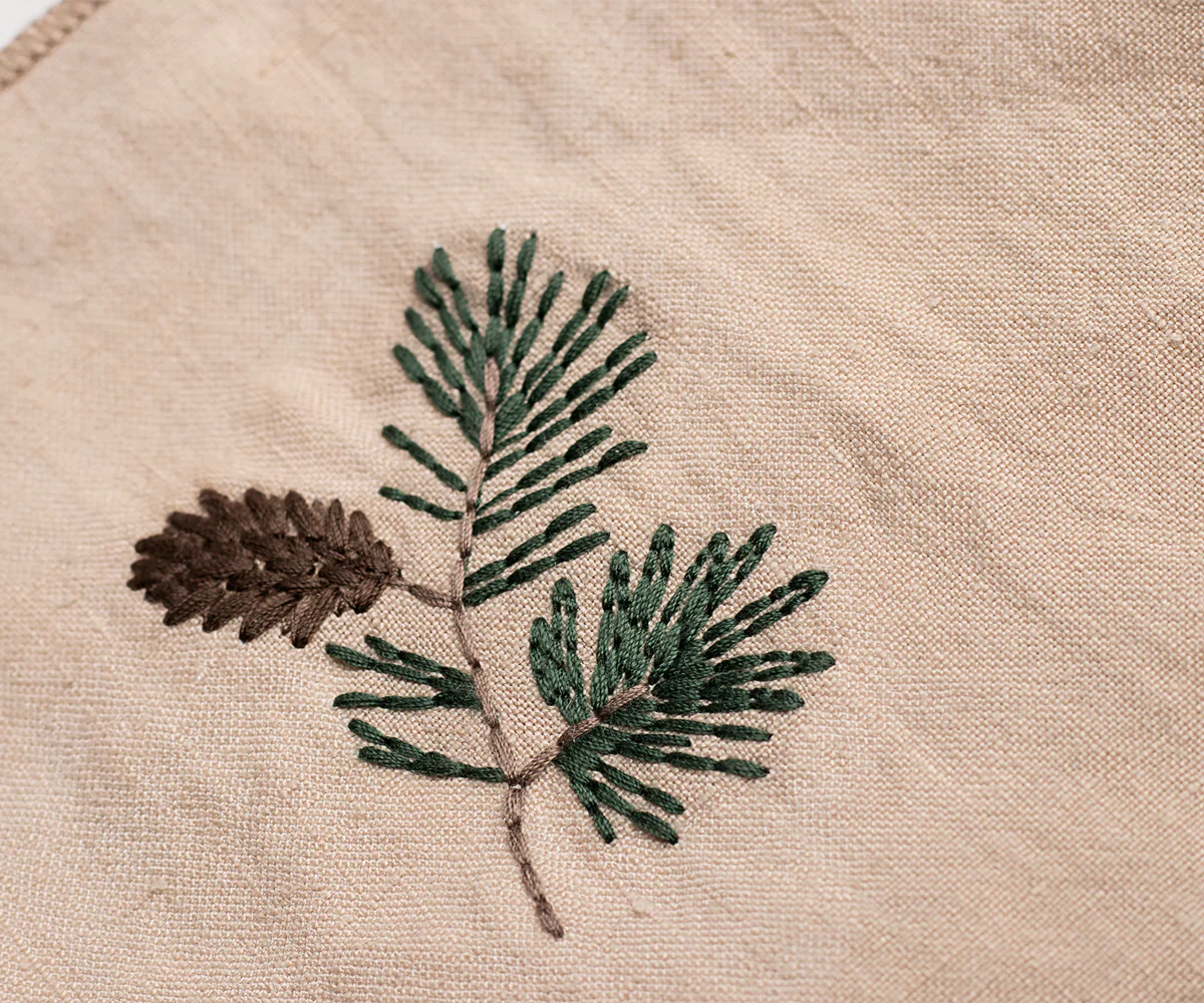 Stofserviet, Grankogle