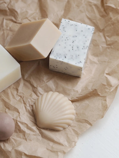 Sæbebar, beige clay geranium