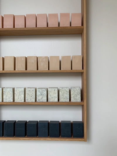 Sæbebar, beige clay geranium