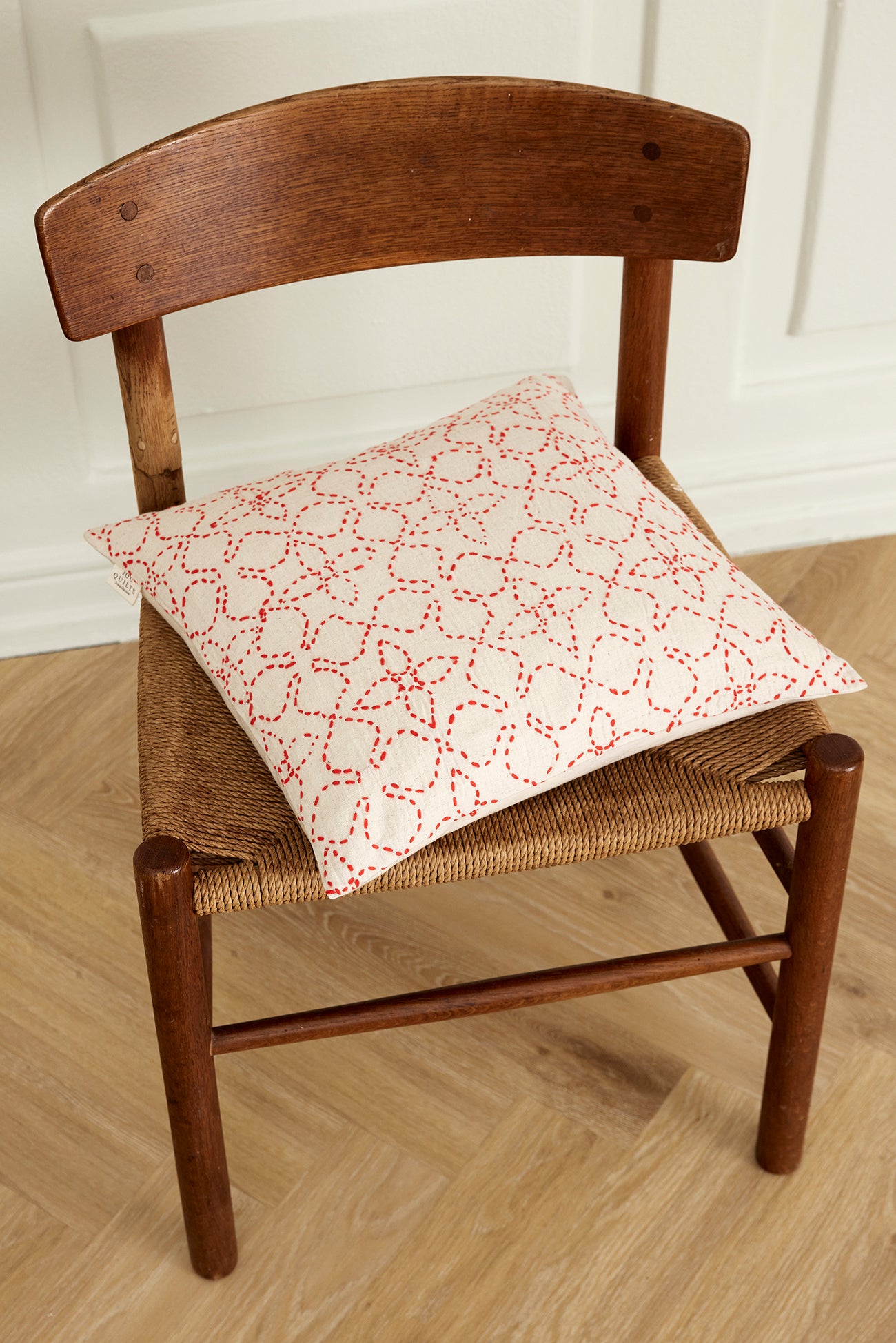 Pudebetræk, stitched