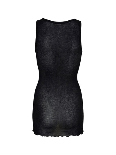 Bella tank top i bomuld, black