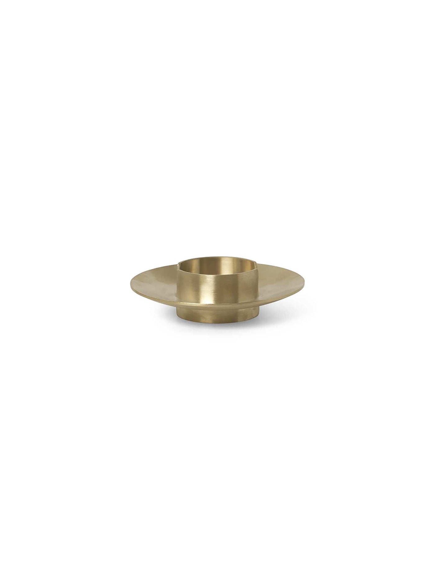 Block lysestage, brass