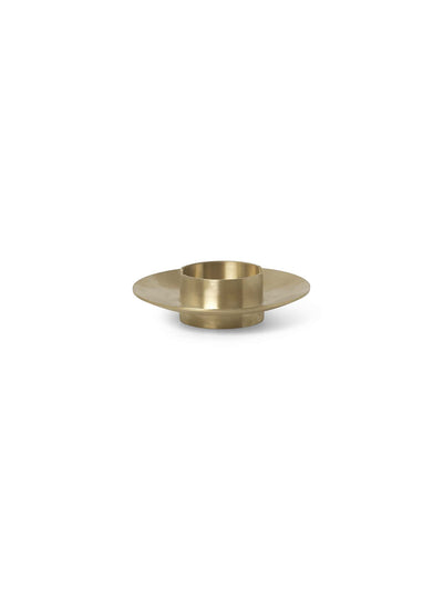 Block lysestage, brass