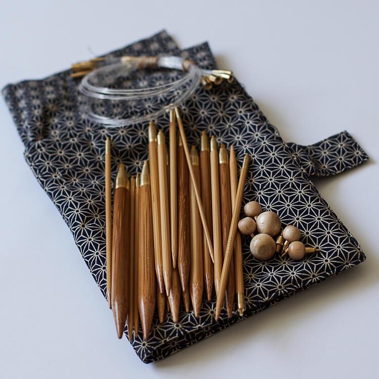 Koshitshu All time luxus rundpindesæt 14cm, blå stjerne