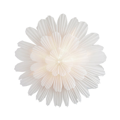 Lampe, Snöblomma, hvid 100cm