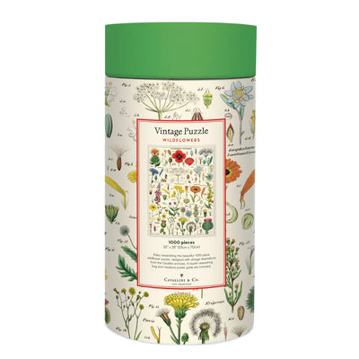 Puslespil, Wildflowers vintage