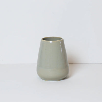 KERAMIK TINY VASE GRÅ-GRØN JADE