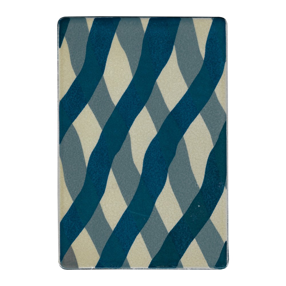 Lavasten, water crossing square, special edition, yellow snow blue jean dark green keresenes, medium