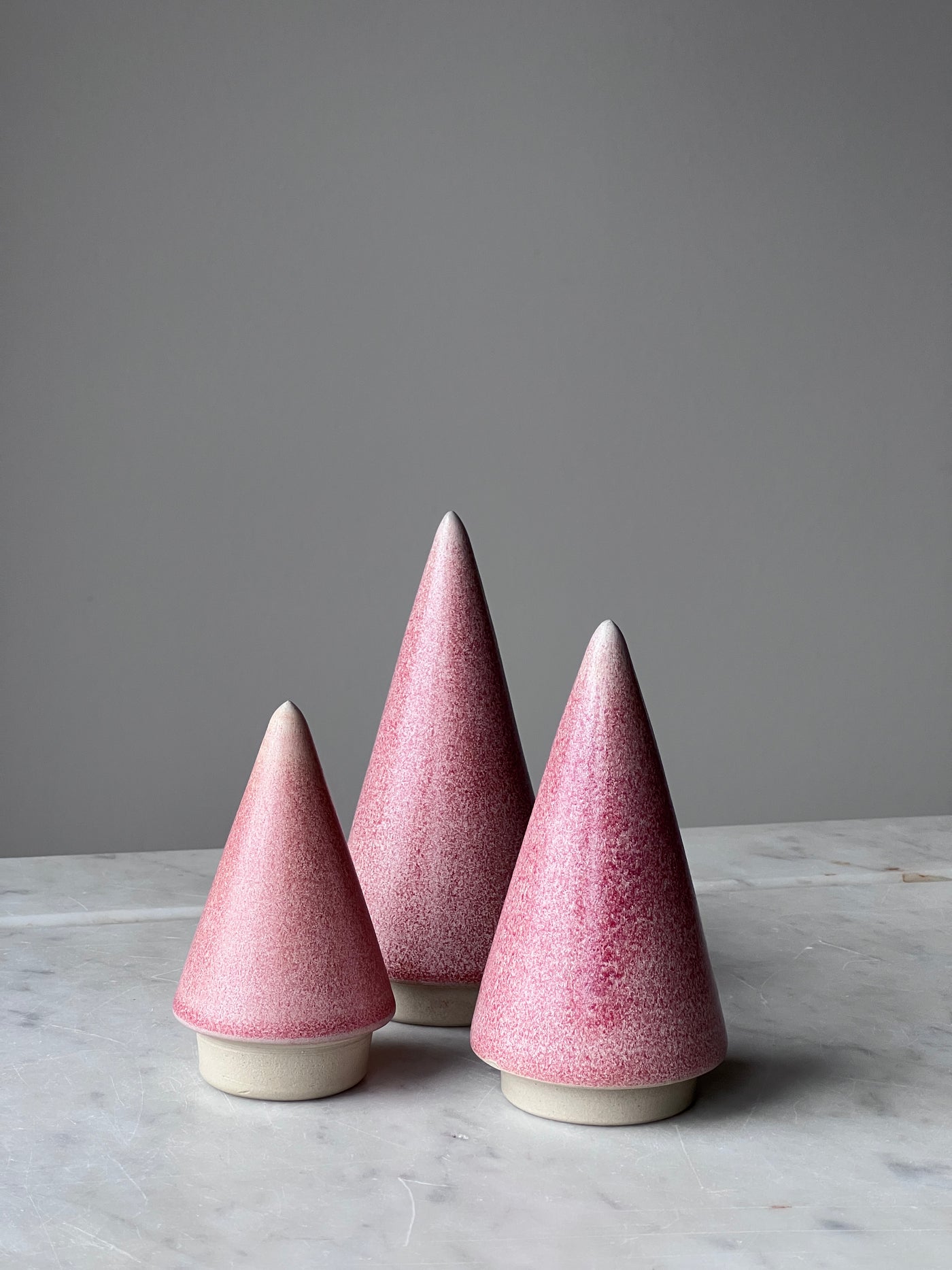 Juletræer, rosa