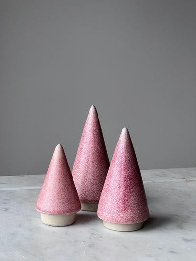 Juletræer, rosa