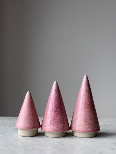 Juletræer, rosa