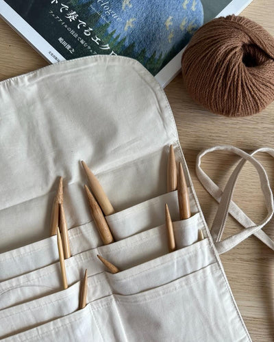 Needle Case, pindeitui, creme