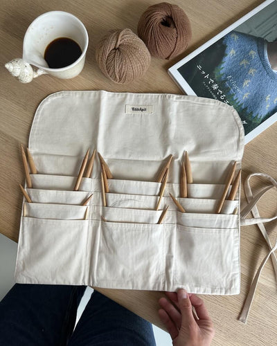 Needle Case, pindeitui, creme