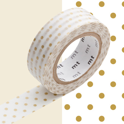 Masking Tape, dot gold