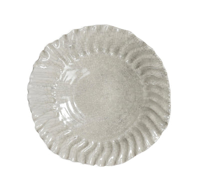 Dyb tallerken L, dashi quartz craquelé