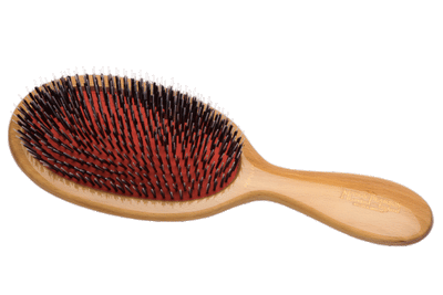 Hårbørste, Popular Bristle & Nylon, Light Cherry Wood