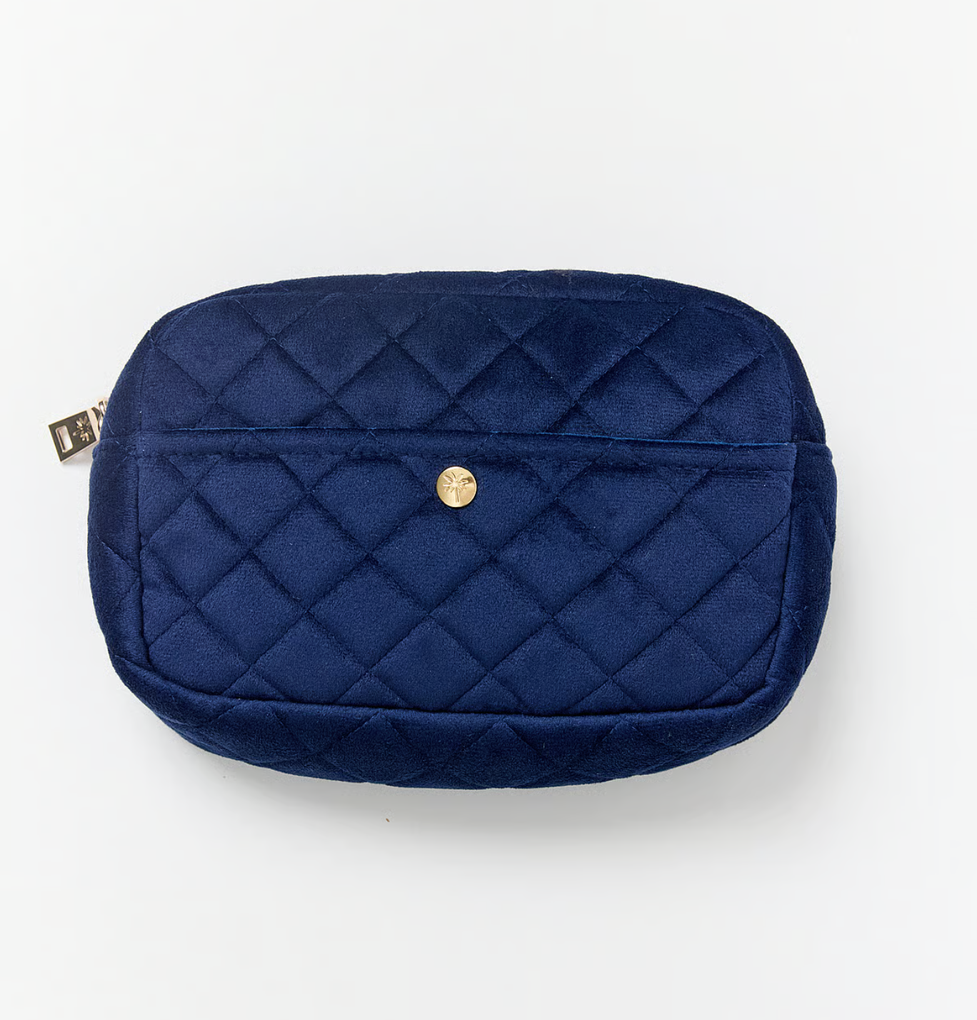 Beauty Bag, Blue Flower, Medium