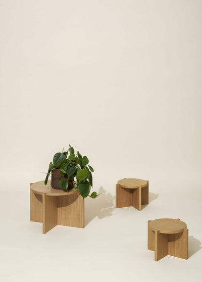 Nomad plantestander, large, natur